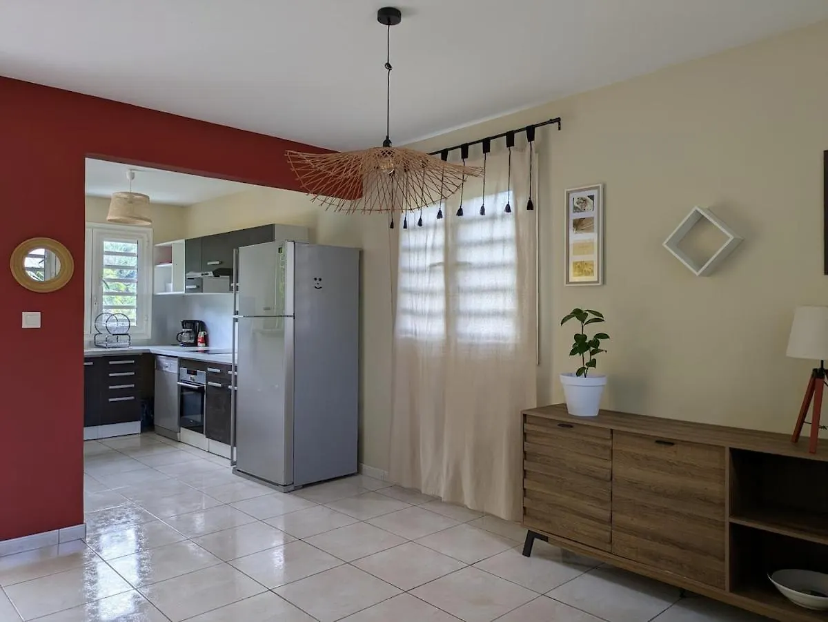Apartmán Appartement T3 Vue Luxuriante Les Trois-Ilets Martinik